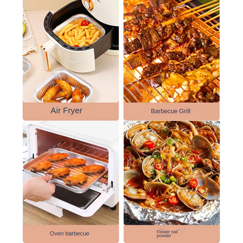 20CM Air Friteuse Aluminium Fo – Kitchen Baking Trays Bewertung und Preis