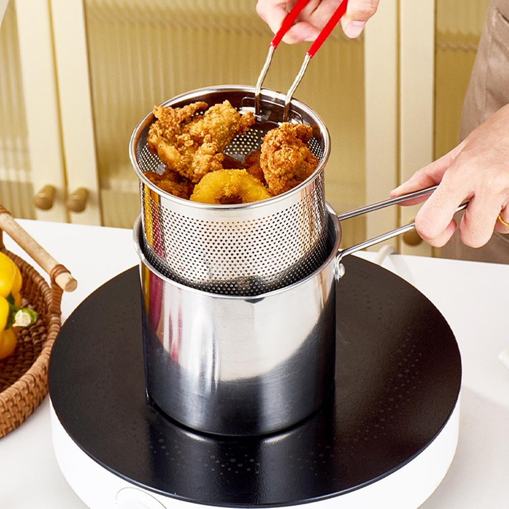 Edelstahl-Frittiertopf mit Sie – Miniature Baking Kitchen Bewertung und Preis