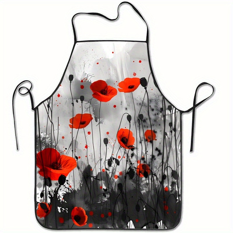 1 Stück rote Mohnblumen-Blumen – Kitchen Baking Background Bewertung und Preis