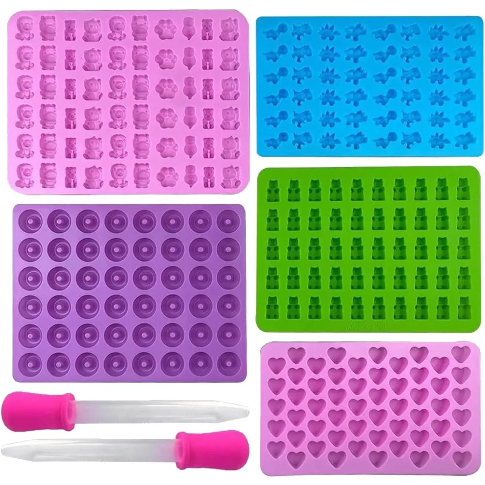 5 Stücke Süßigkeiten Silikonfo – Kitchen Baking Kit Bewertung und Preis