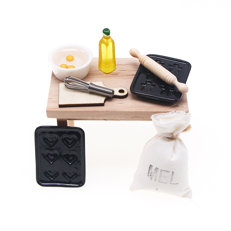8 stücke Puppenhaus Kochen War – Kitchen Baking Ware Bewertung und Preis