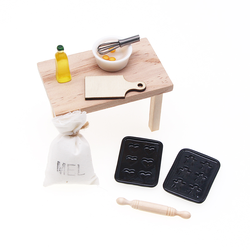 8 stücke Puppenhaus Kochen War – Kitchen Baking Ware Bewertung und Preis