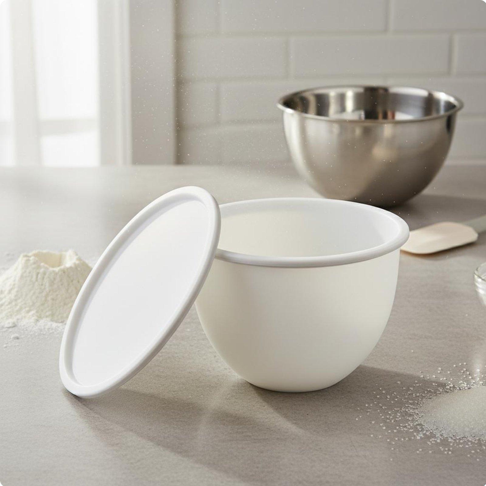 Zusammenklappbare Silikon-Rühr – Stand Mixer Bowl Bewertung und Preis